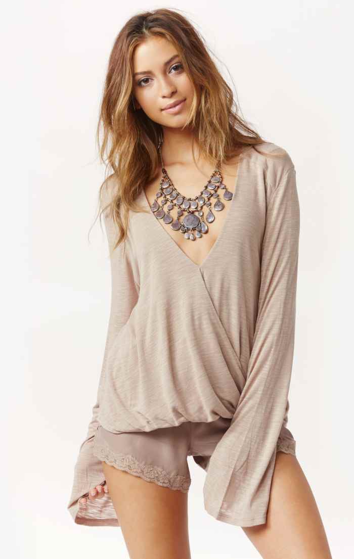 bell sleeve tunic